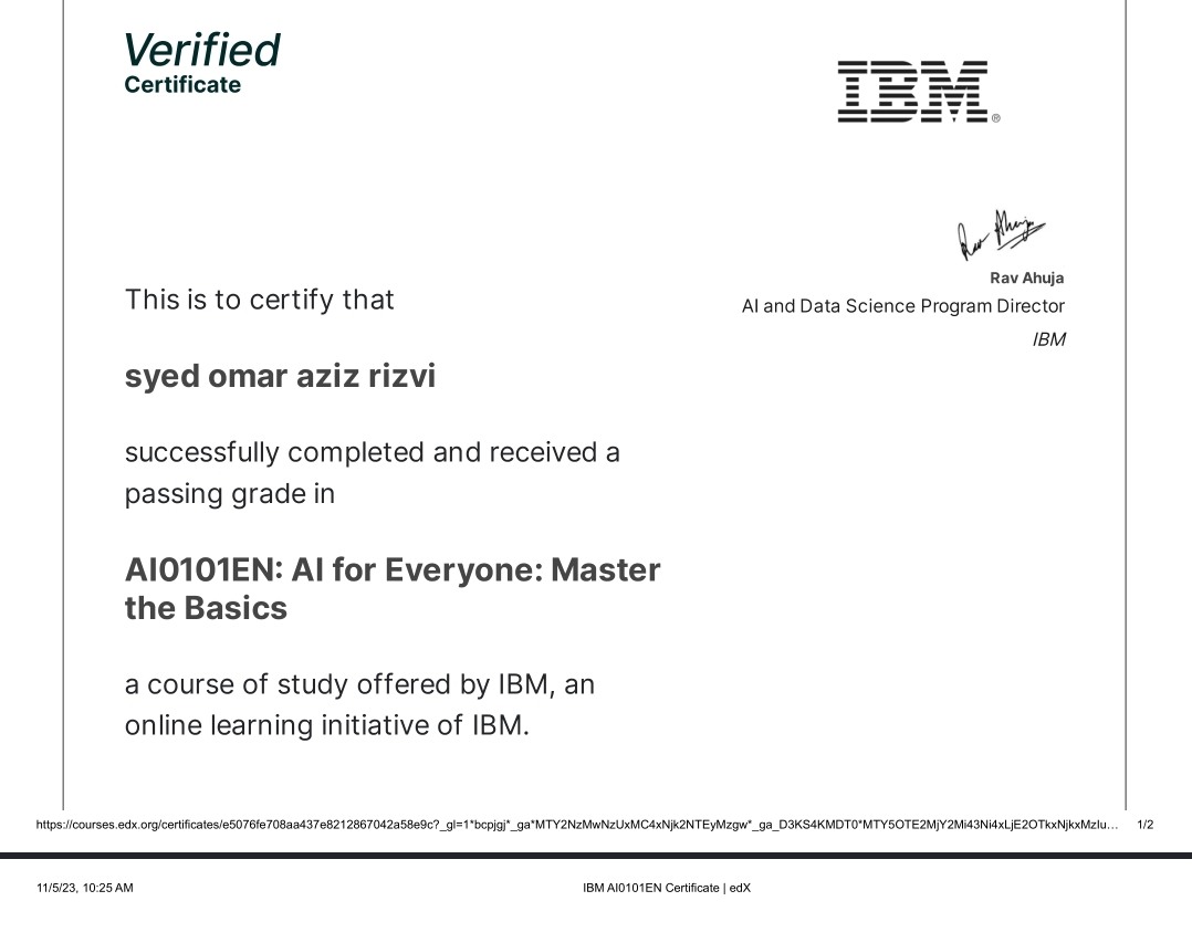 AI for Everyone: Master the Basics