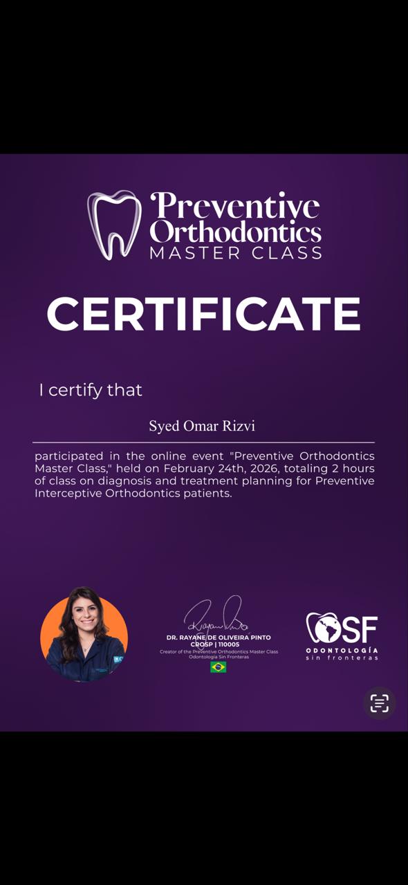 Preventive Orthodontics Master Class