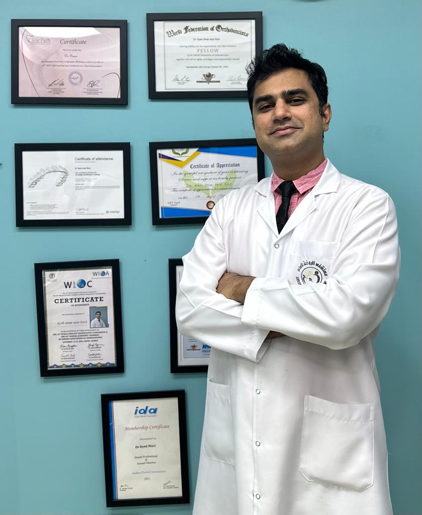 Dr. Syed Omar Aziz Rizvi — Orthodontist, Dammam